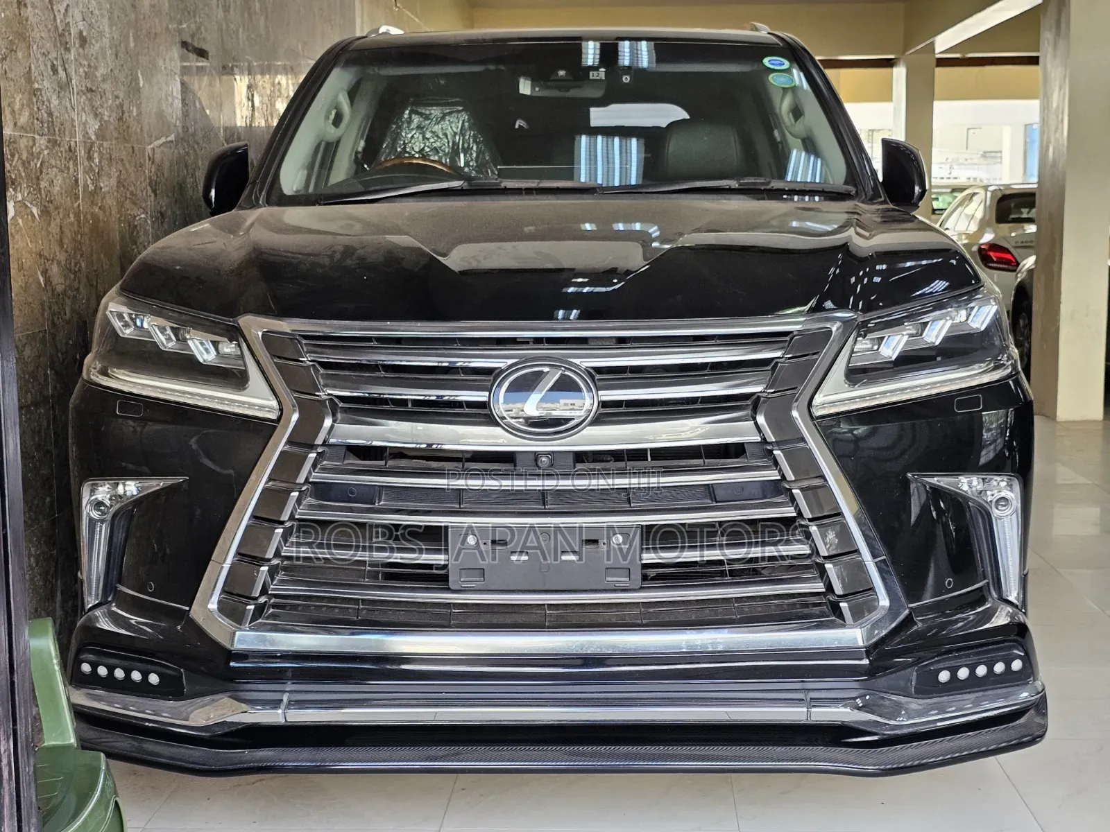 Lexus LX 2018 Matt Black
