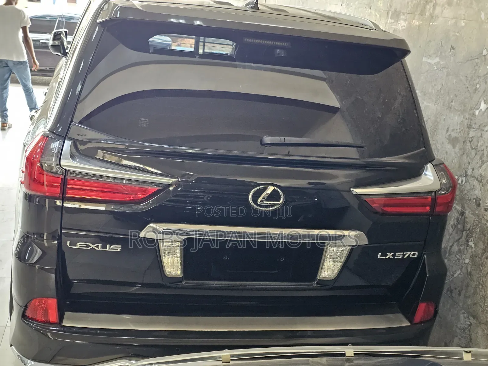 Lexus LX 2018 Matt Black