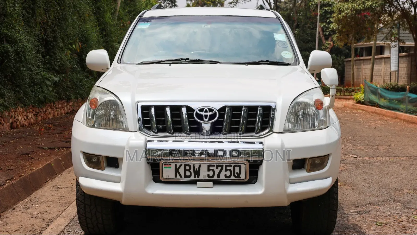 Toyota Land Cruiser Prado 2006 White