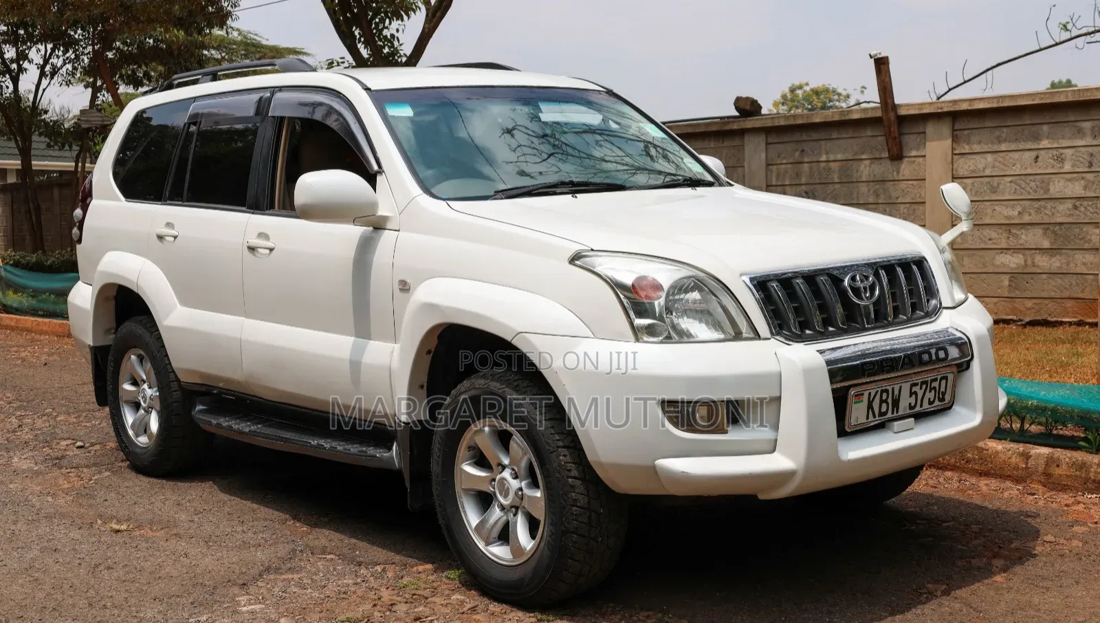 Toyota Land Cruiser Prado 2006 White