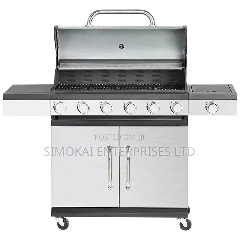 6 + 1 Burner Gas Barbecue Grill