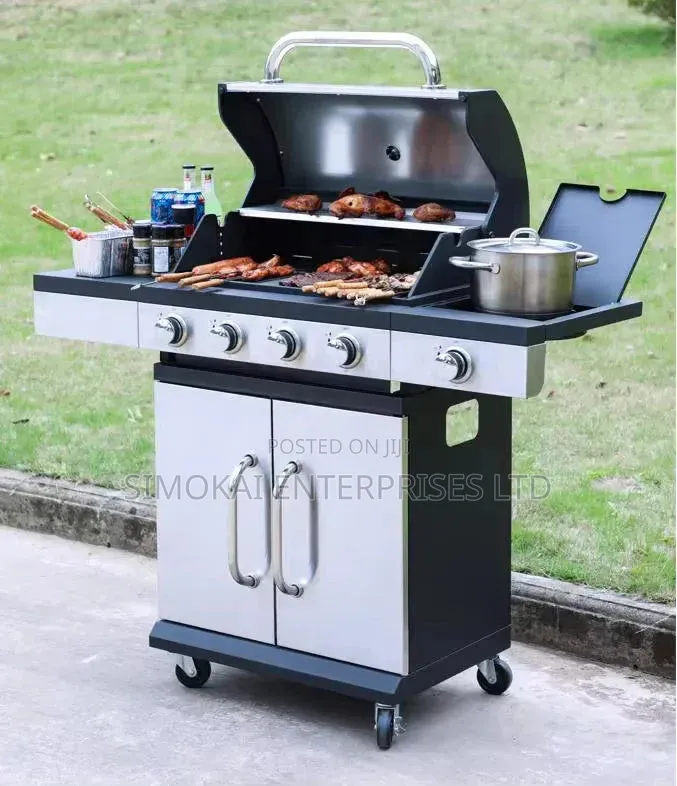 4+1 Burner BBQ Gas Grill in Kenya