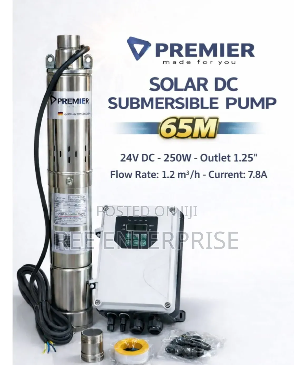 🔥Submersible  Premier Solar DC Pump