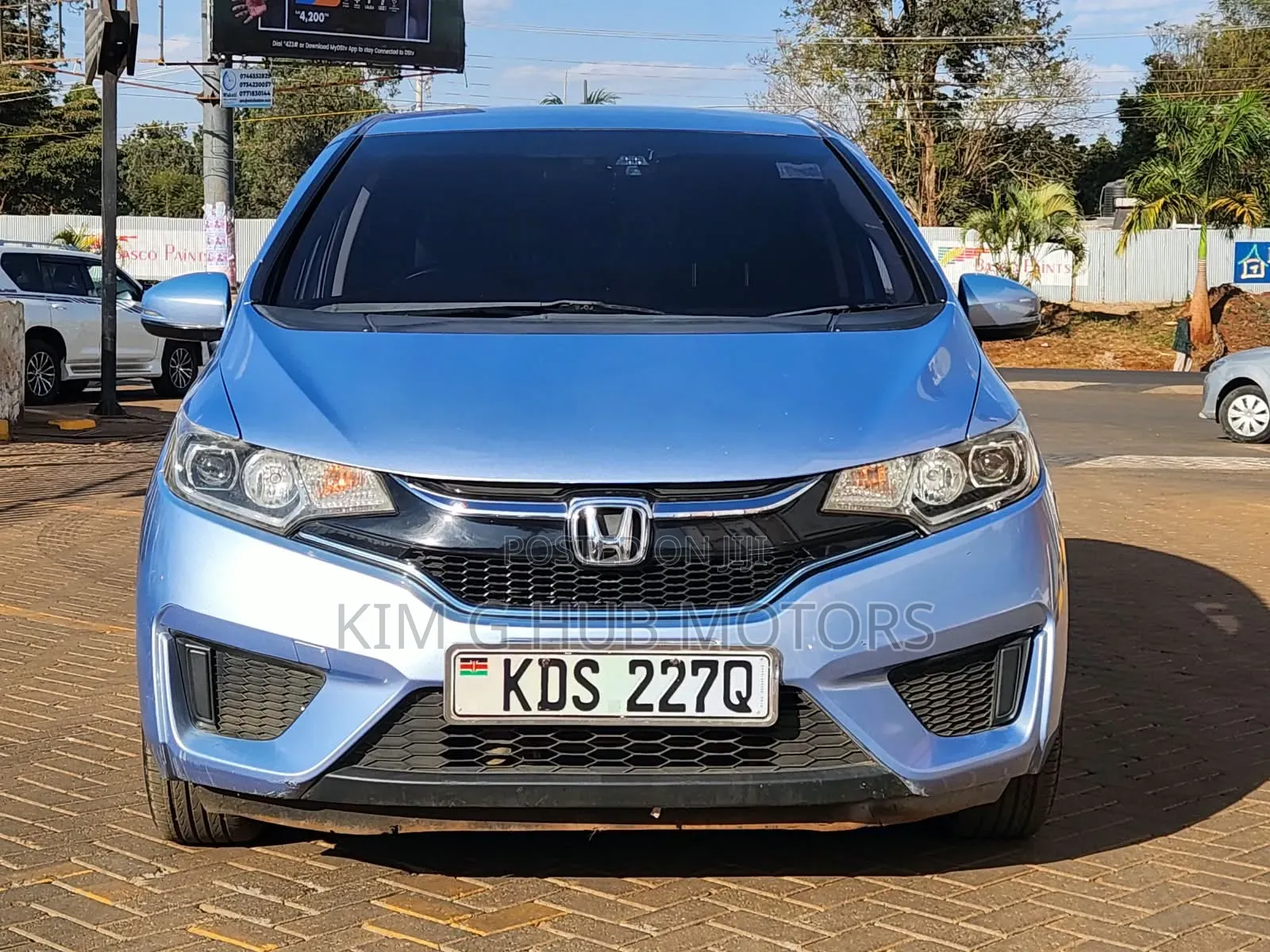 Honda Fit 2017 Blue