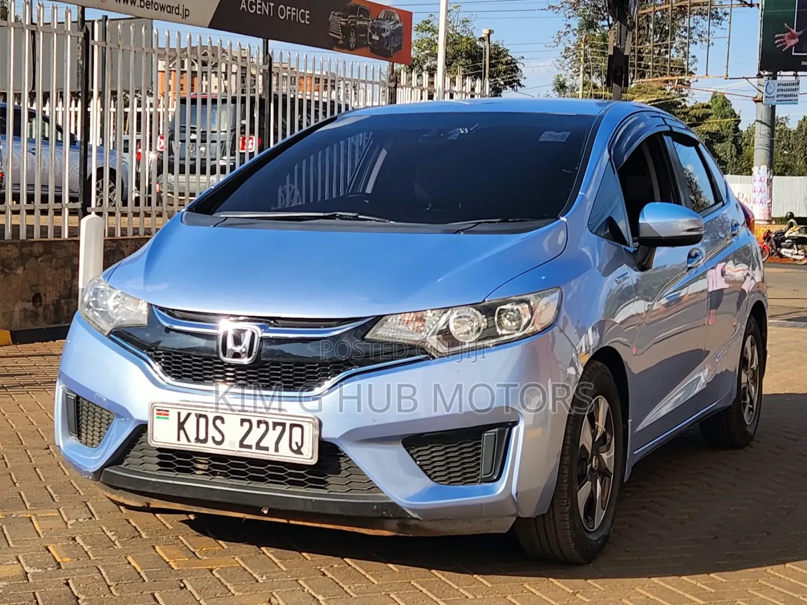 Honda Fit 2017 Blue