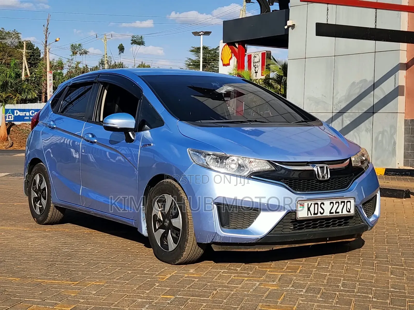 Honda Fit 2017 Blue