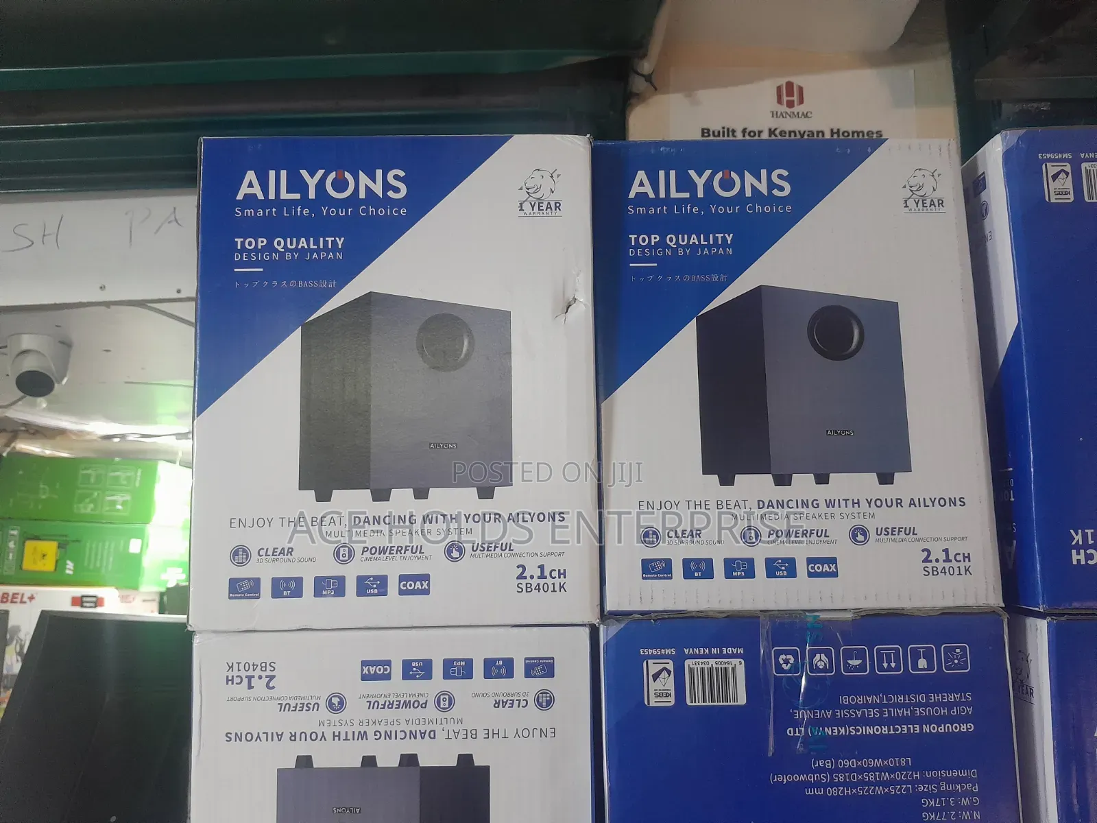 SB401K Ailyons 2.1ch Soundbar Bass Speaker - 40w