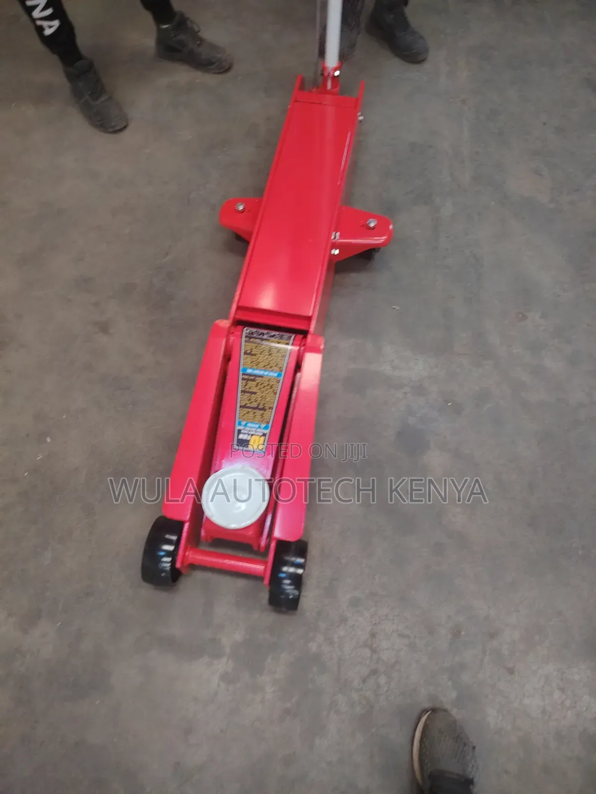 Vehicle Handling Safety Heavy Duty 10tns Trolley Jack Sunshine Italy