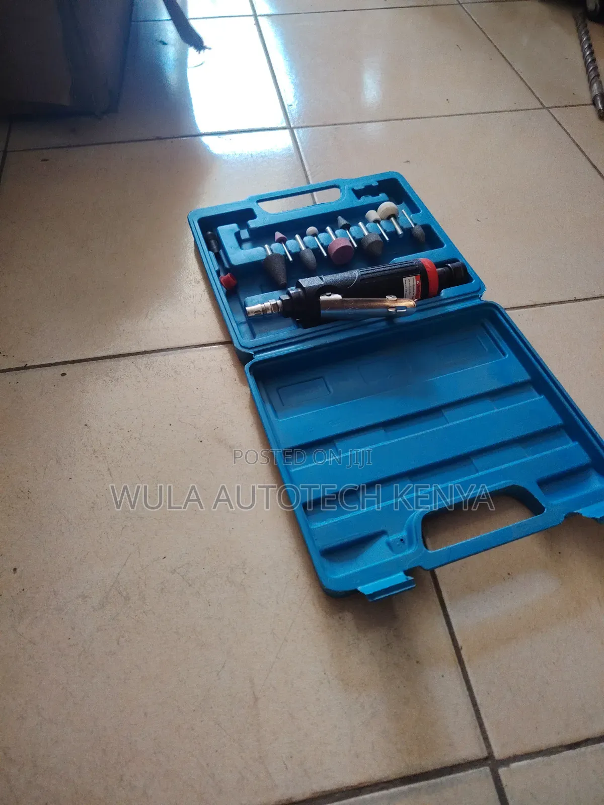 Heavy Duty Tyre Grander Kit With Durable Storage Case Sunshine