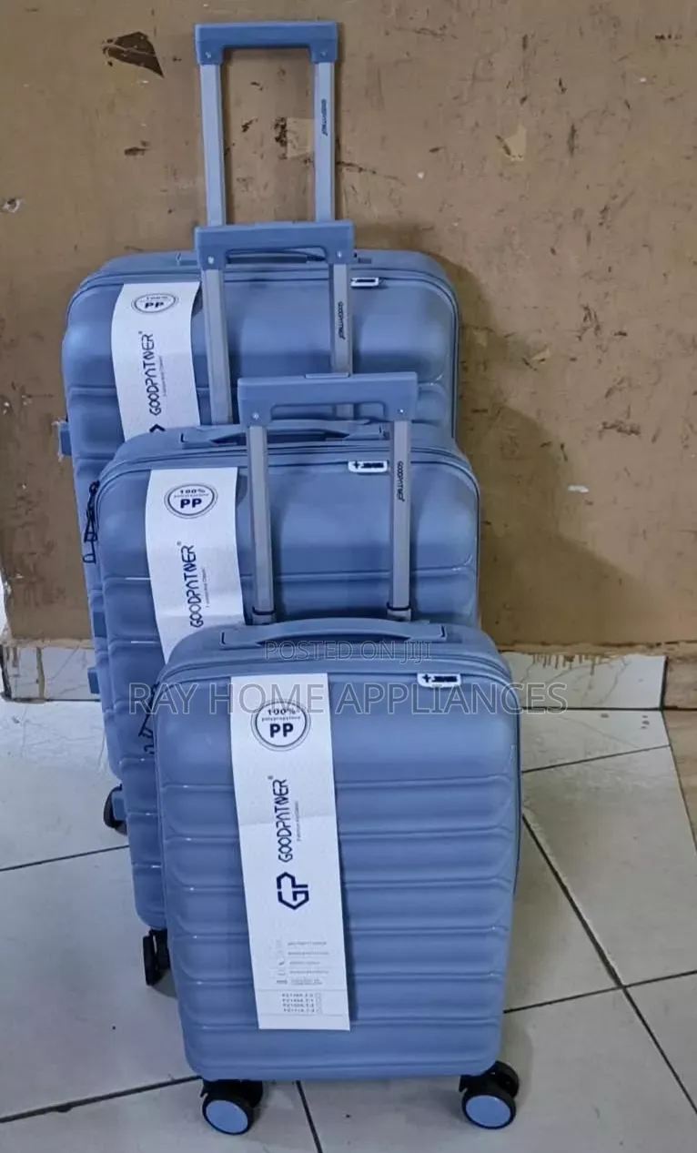 Size 4 Unbreakable PP Suitcase Set