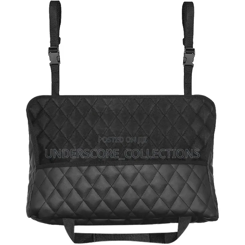 High Quality PU Leather Car in Between Seat Organizer