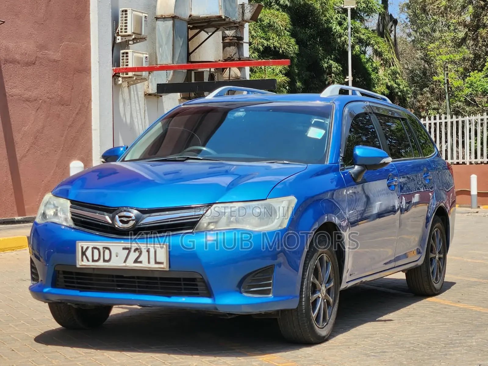 Toyota Corolla Fielder 2014 Blue