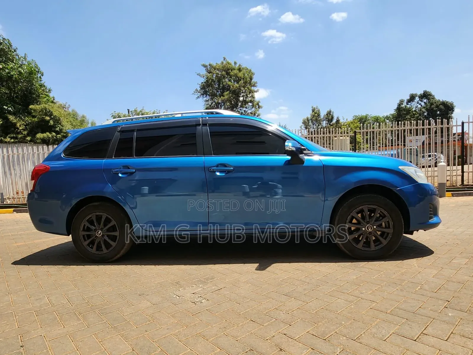 Toyota Corolla Fielder 2014 Blue