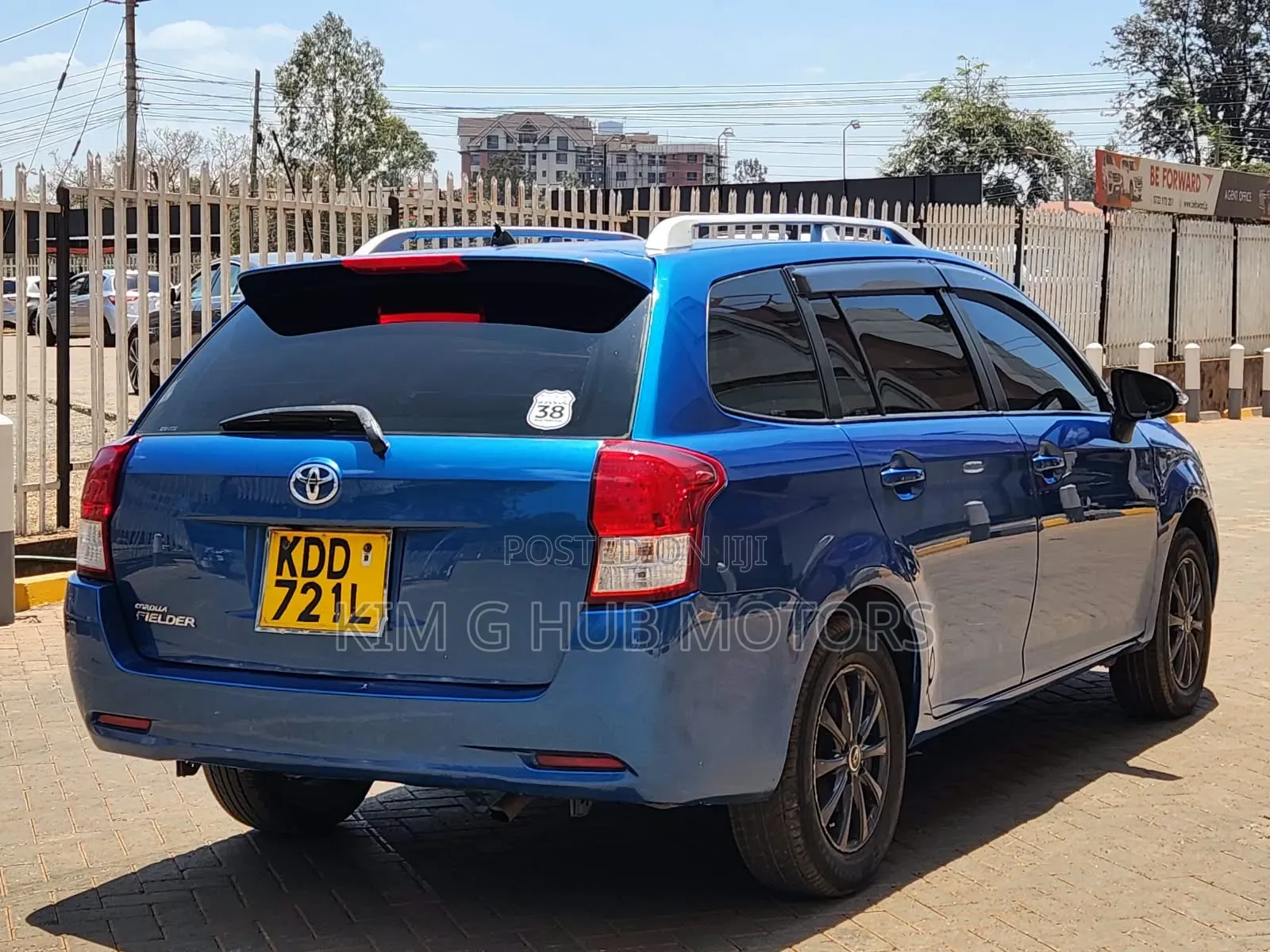 Toyota Corolla Fielder 2014 Blue