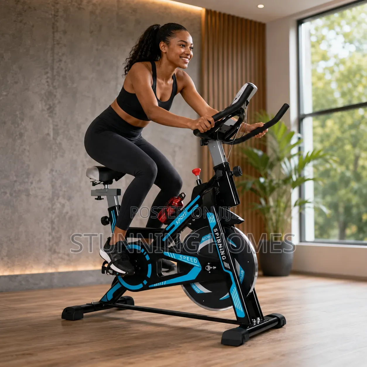 Portable Spin Exercise Bike