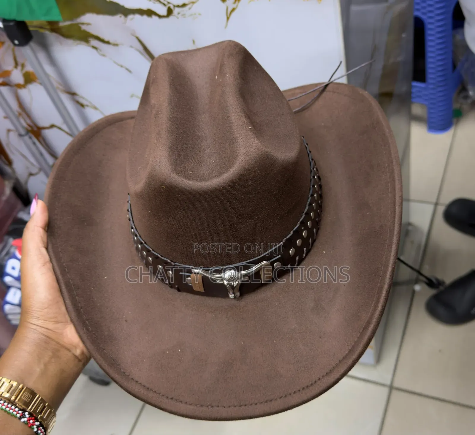 Dark Brown Unisex Timeless Western Style Cowboy Hats