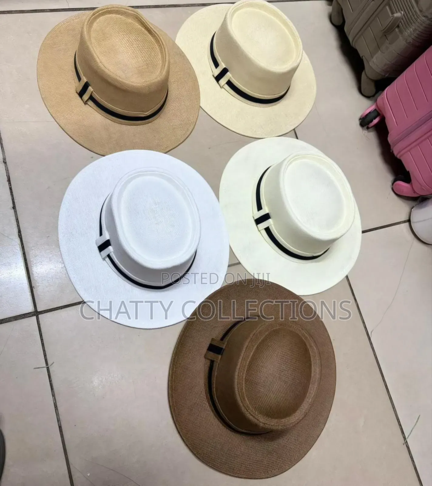 Top Quality Baba Iconic Men  Panama / Boater Hats