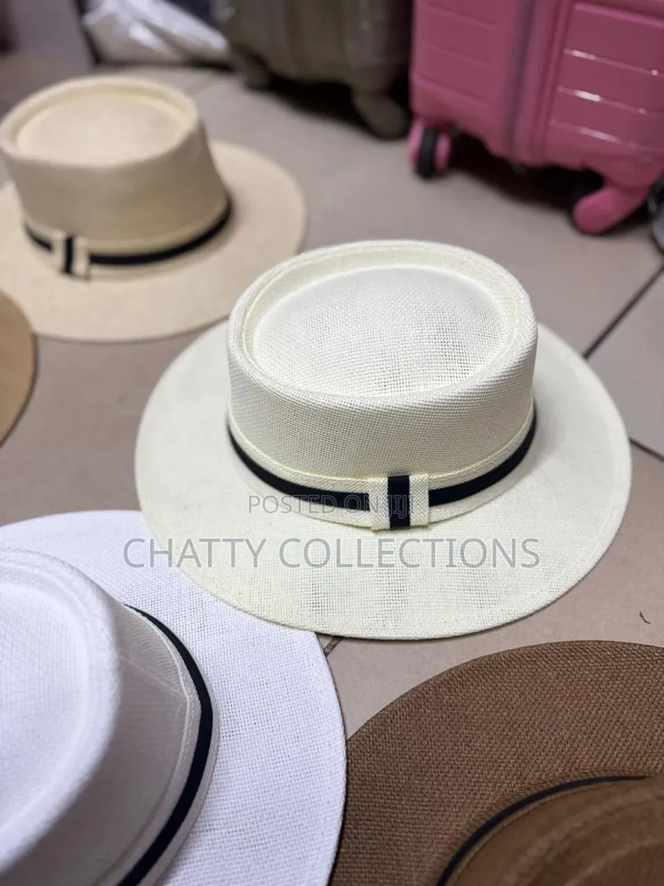 Top Quality Baba Iconic Men  Panama / Boater Hats