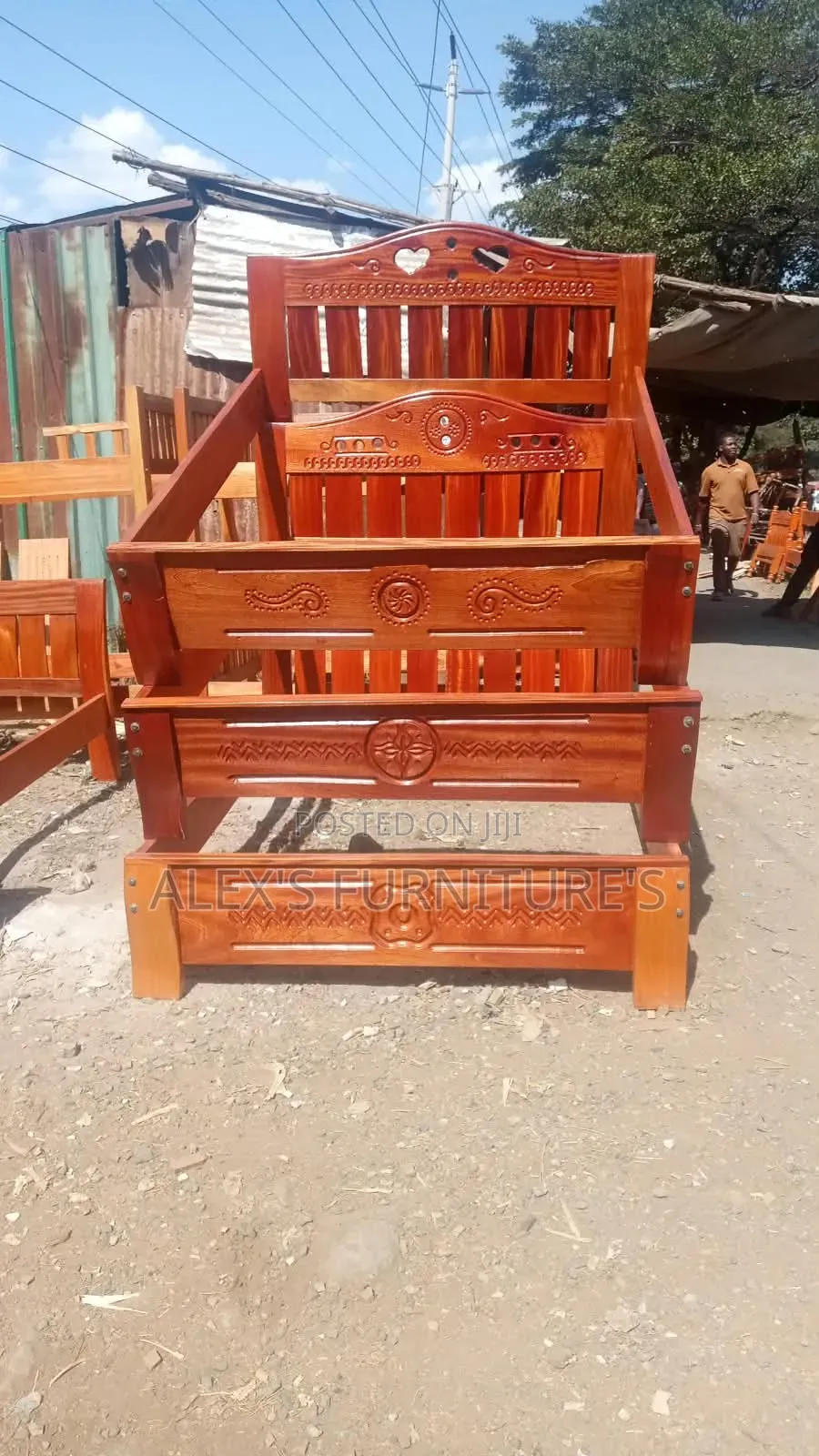 Executive Mahogany Bed