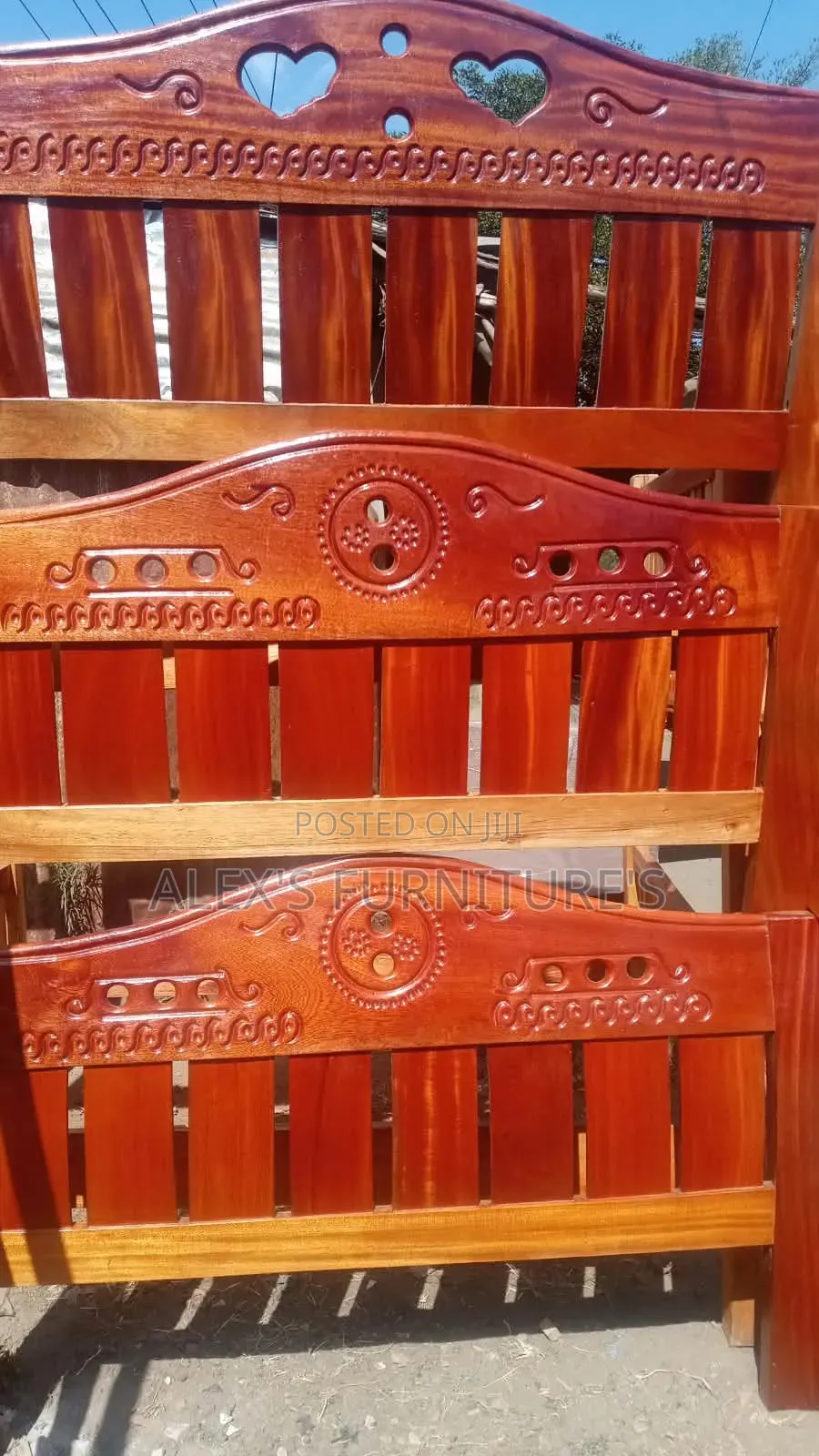 Hard Bord Bed/Mahogany Bed