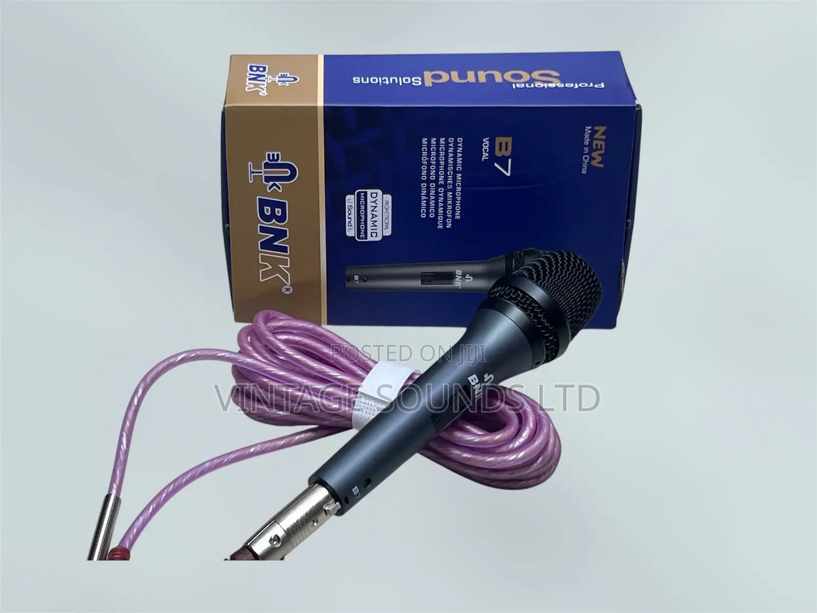 BNK B7 Cardioid Vocal Microphone for Live Stage and Karaoke