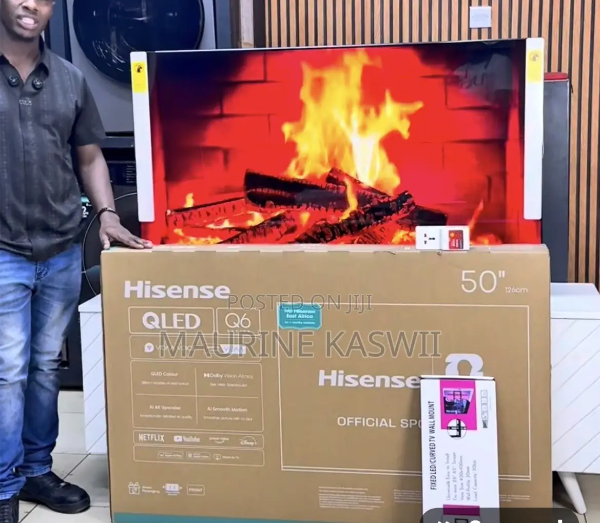 Hisense 50” Inch Qled TV Quantum Dot -50q6q