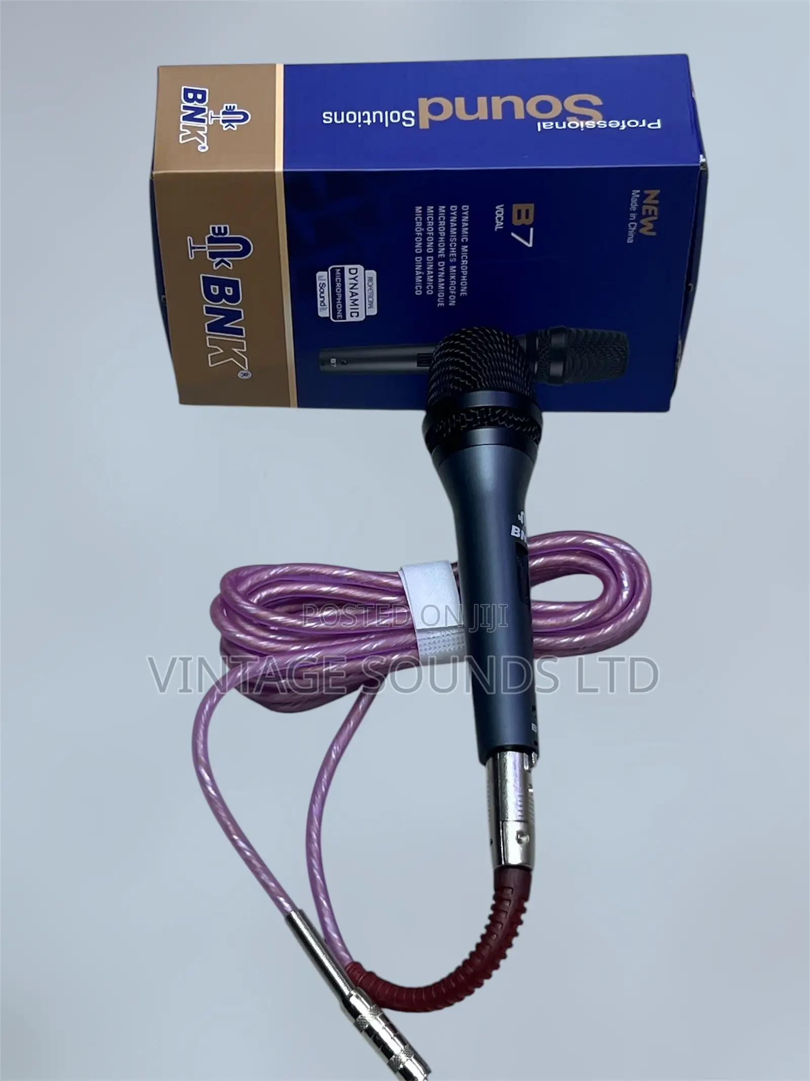 BNK B7 Heavy Duty Metal Dynamic Microphone for Church and Speech