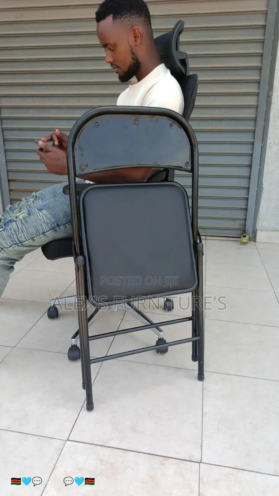 Fuulblack  Foldable Chairs