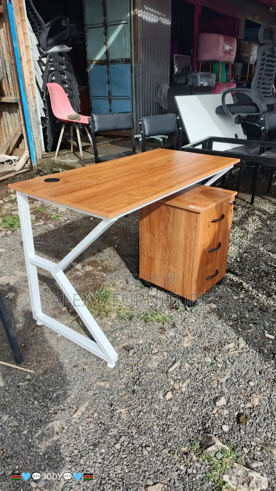 Classic Modern Laptop Office Desk