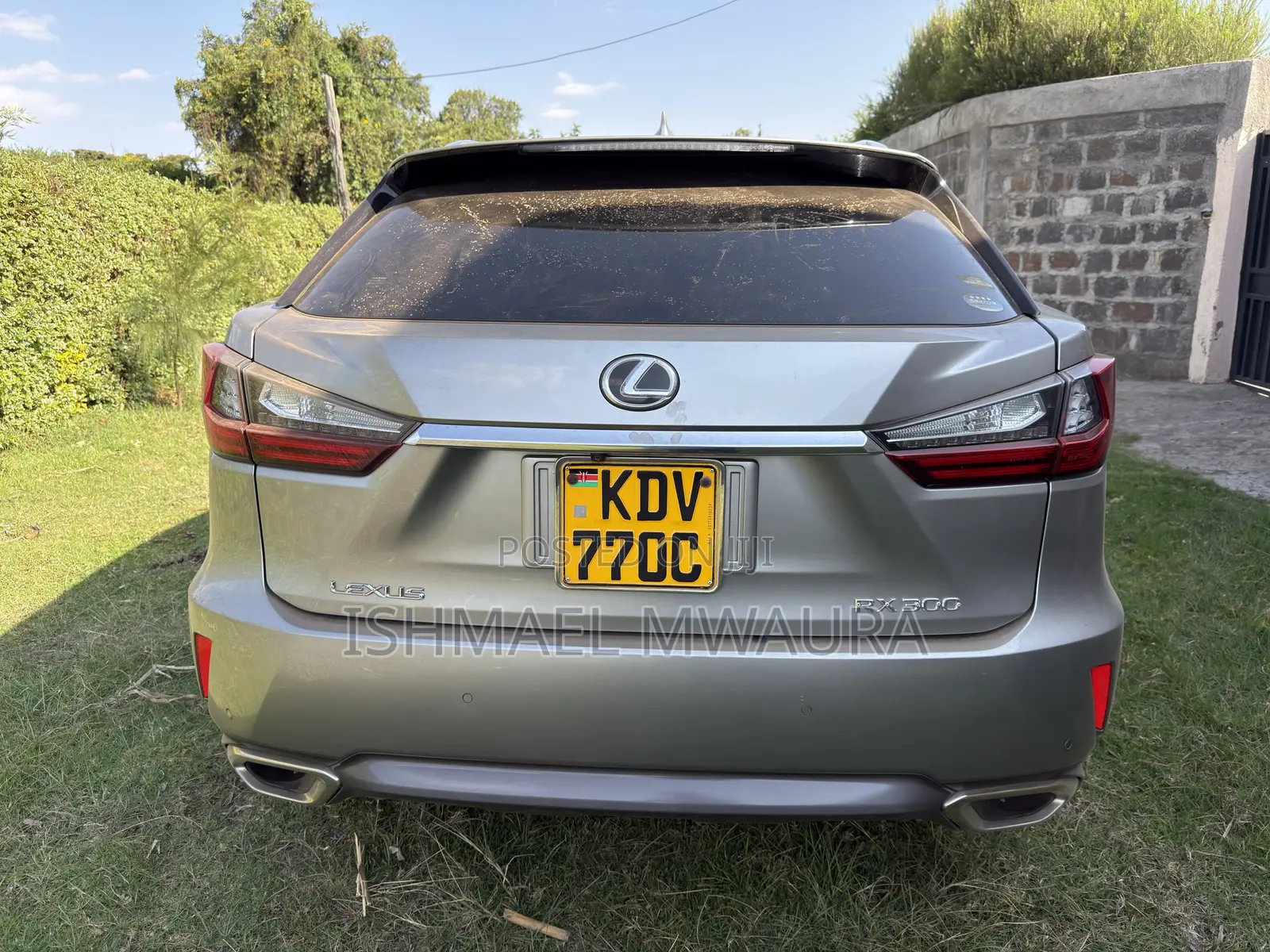 Lexus RX 300 4WD 2018 Gray