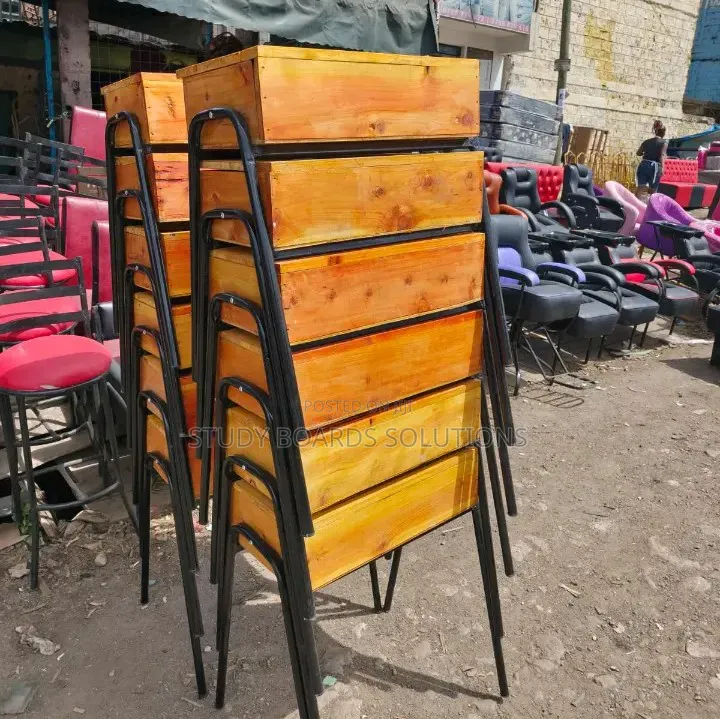 Comfortable Student Chair With an Individual Storage Locker