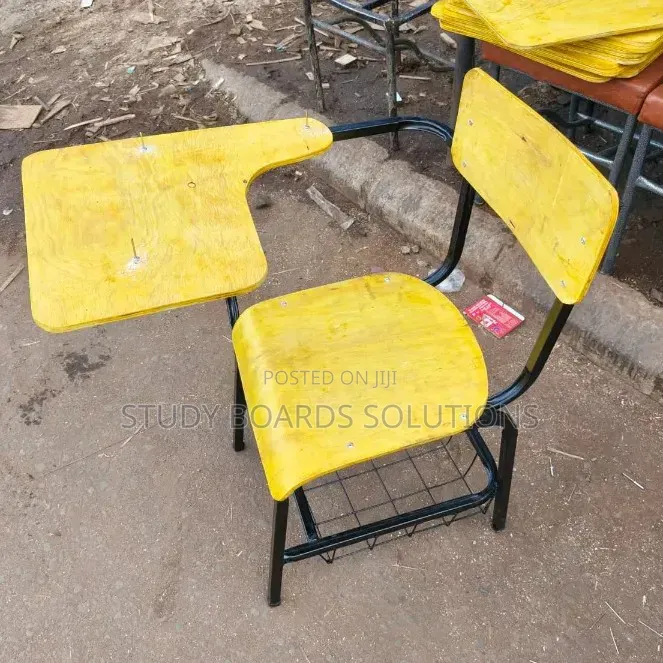 College Chairs With Book Basket