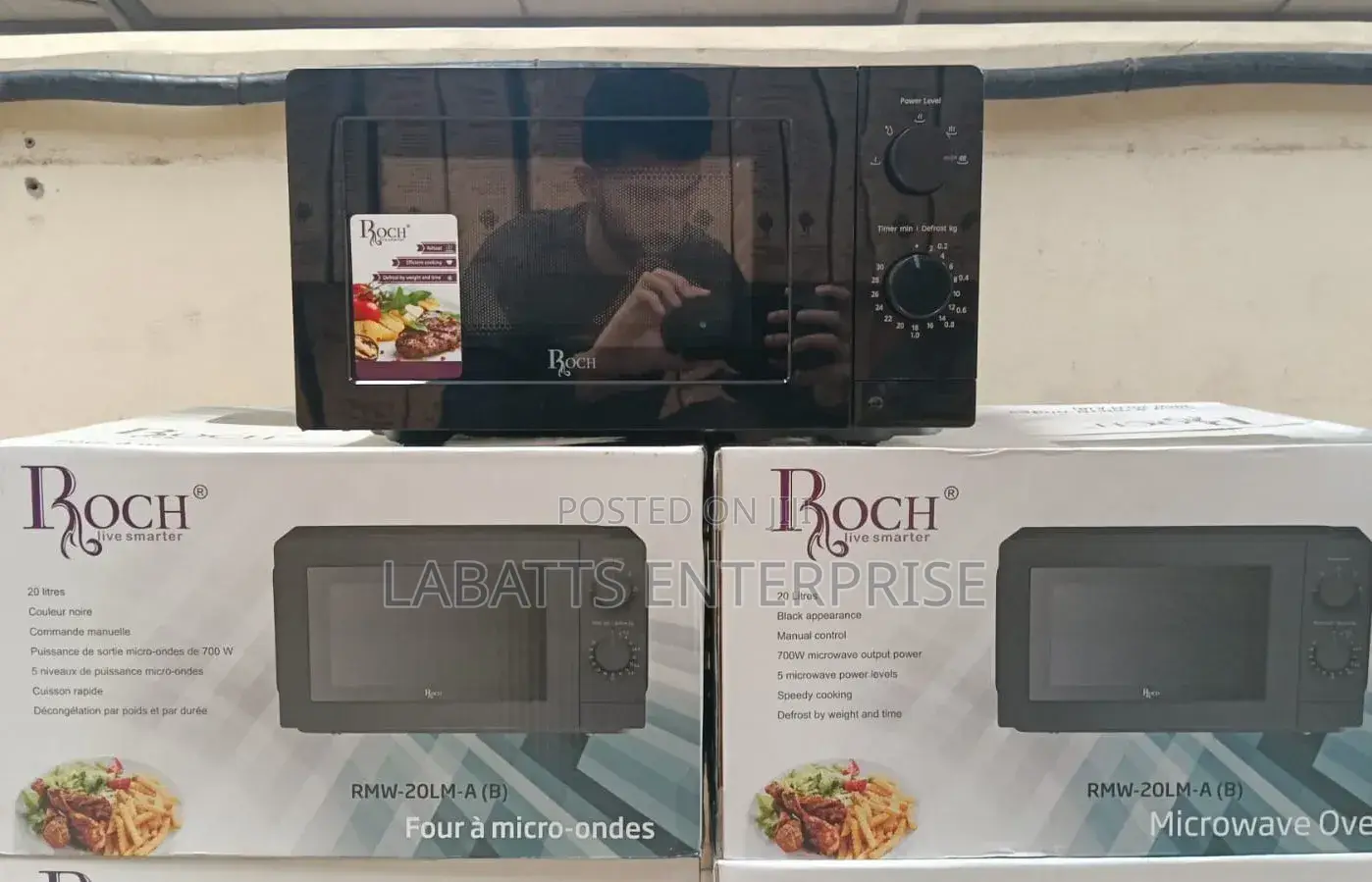 Roch 20 Litres Manual Microwave