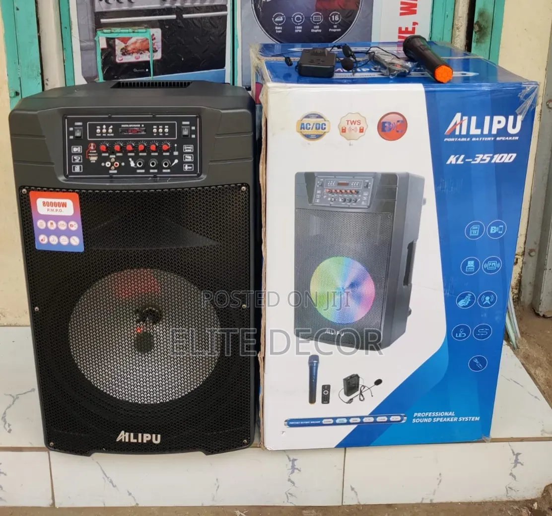 Ailipu 15" Trolley Speaker 3510 – Portable PA System