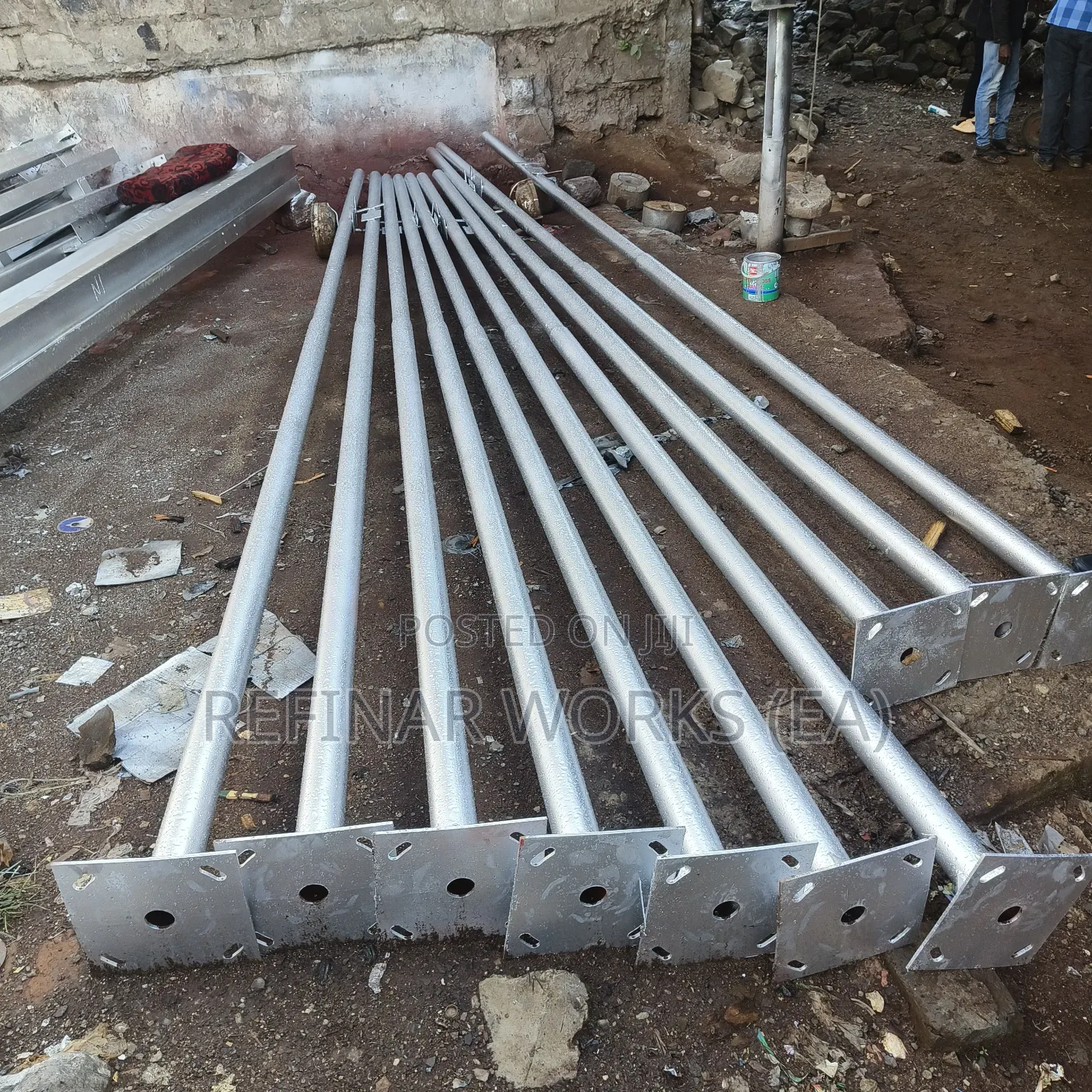 Street Pole and High Mast Pole Fabrication Services
