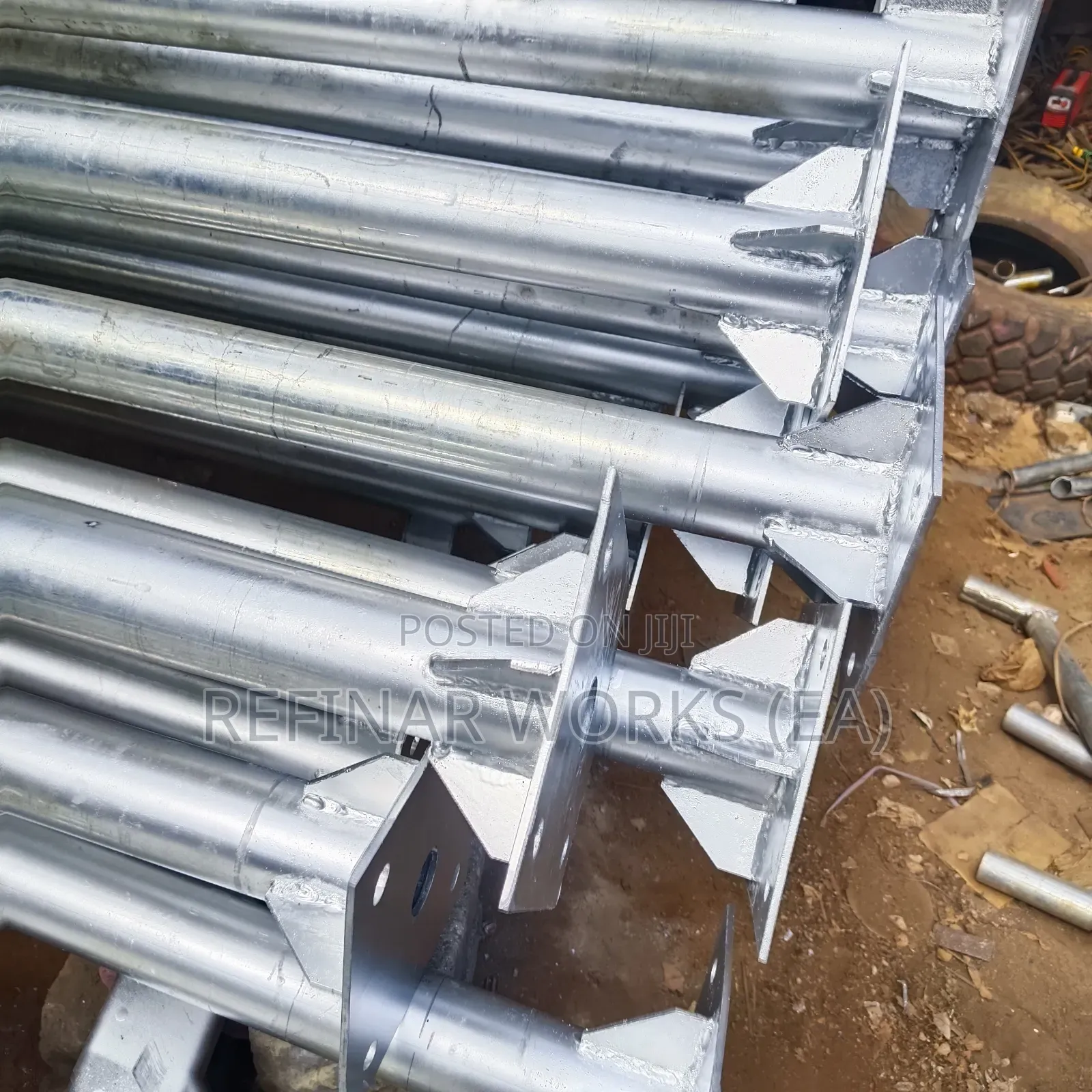 Street Pole and High Mast Pole Fabrication Services