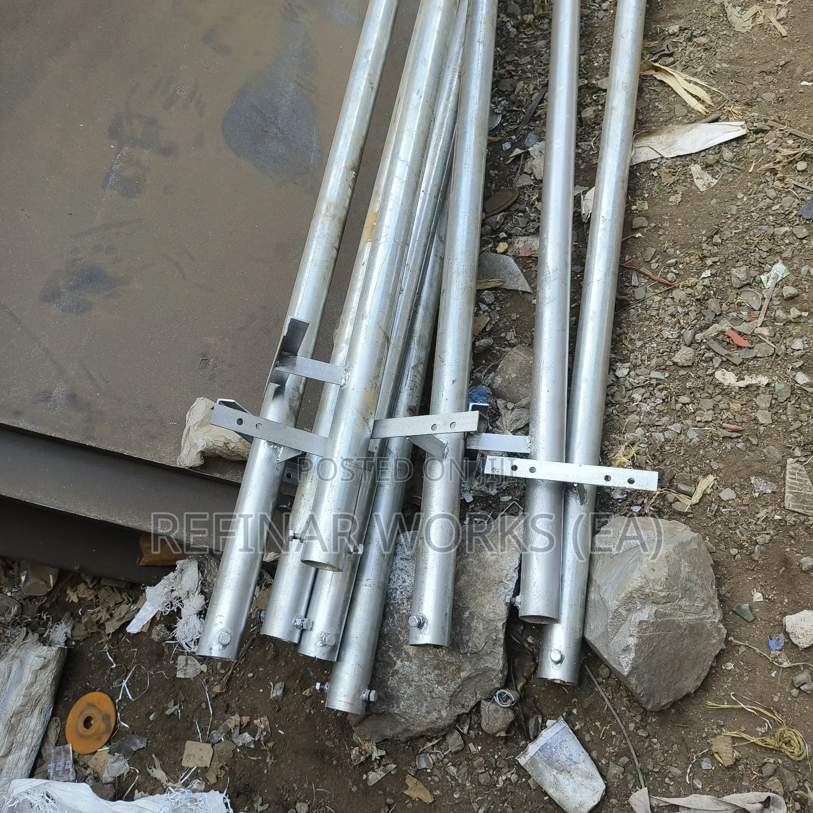 Street Pole and High Mast Pole Fabrication Services