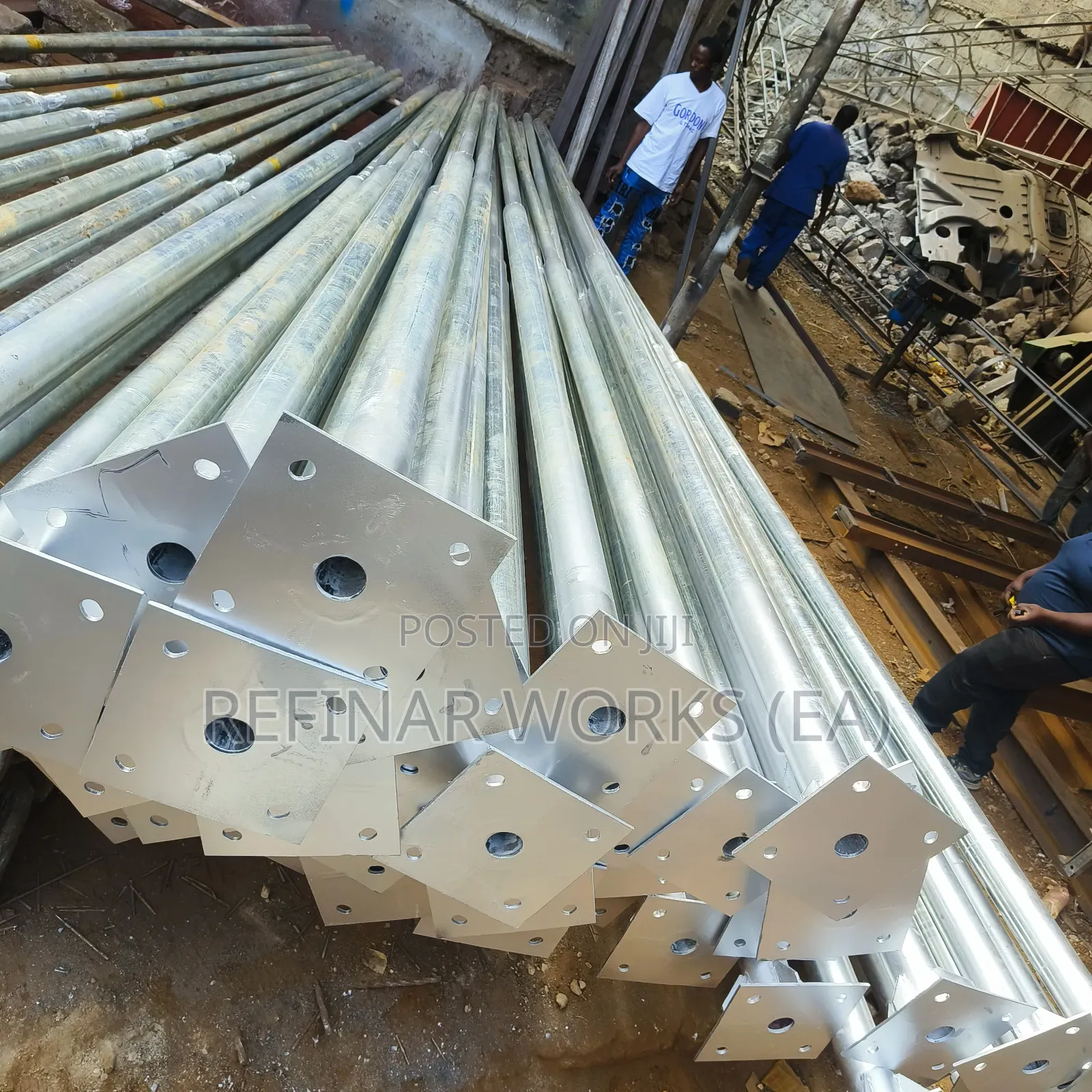 Steel Poles for Street Lights and Floodlight Masts
