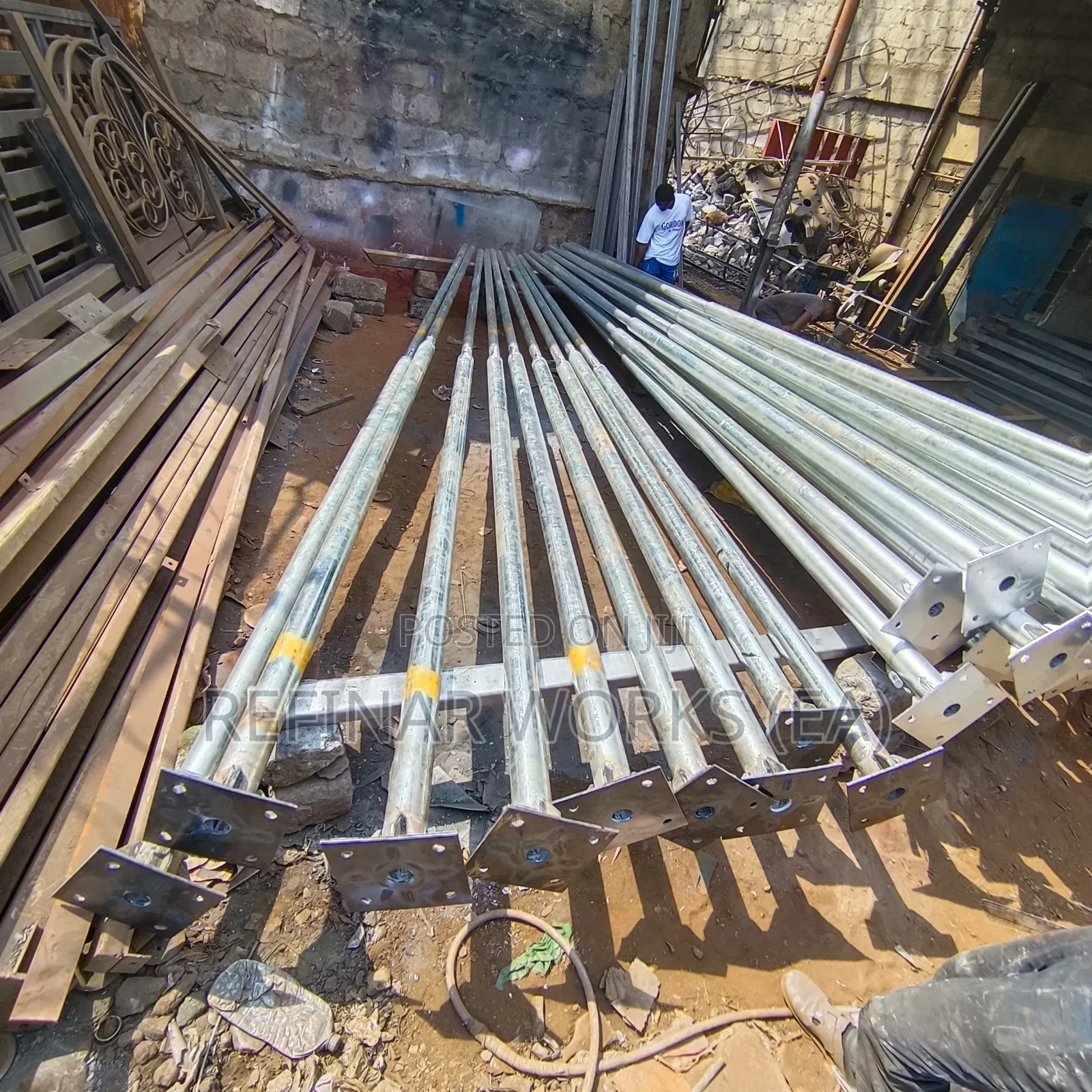 Steel Poles for Street Lights and Floodlight Masts