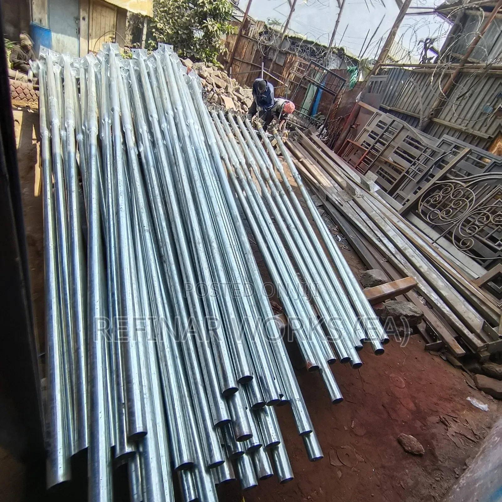 Steel Poles for Street Lights and Floodlight Masts