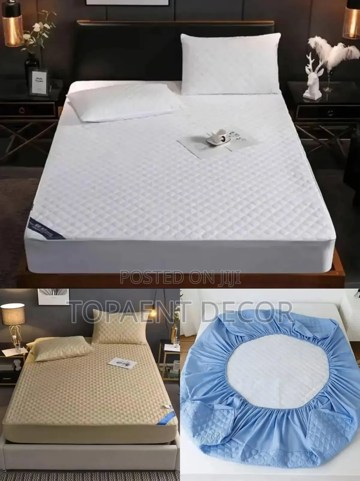 Pure Quilted Fitted Waterproof Mattress Protectors for Bedwetting Kids