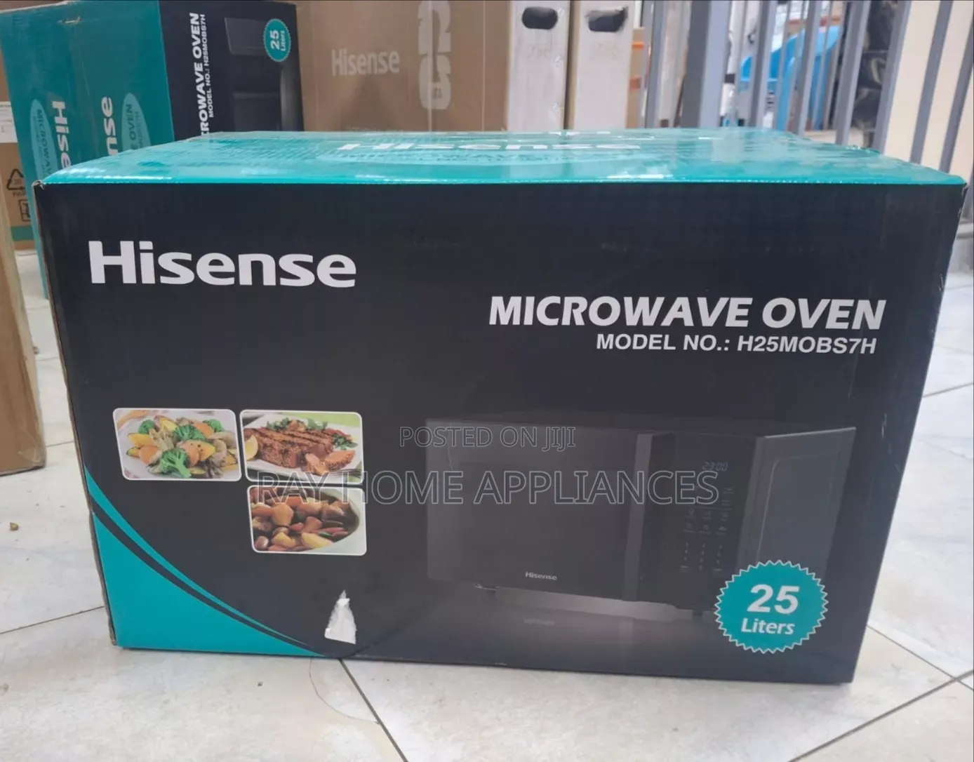 Hisense Microwave 
25litres Black in Colour