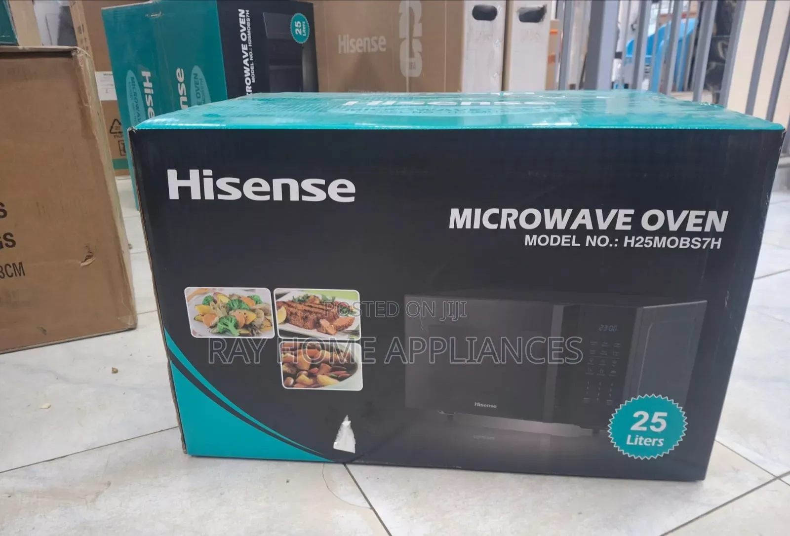 Hisense Microwave 
25litres Black in Colour