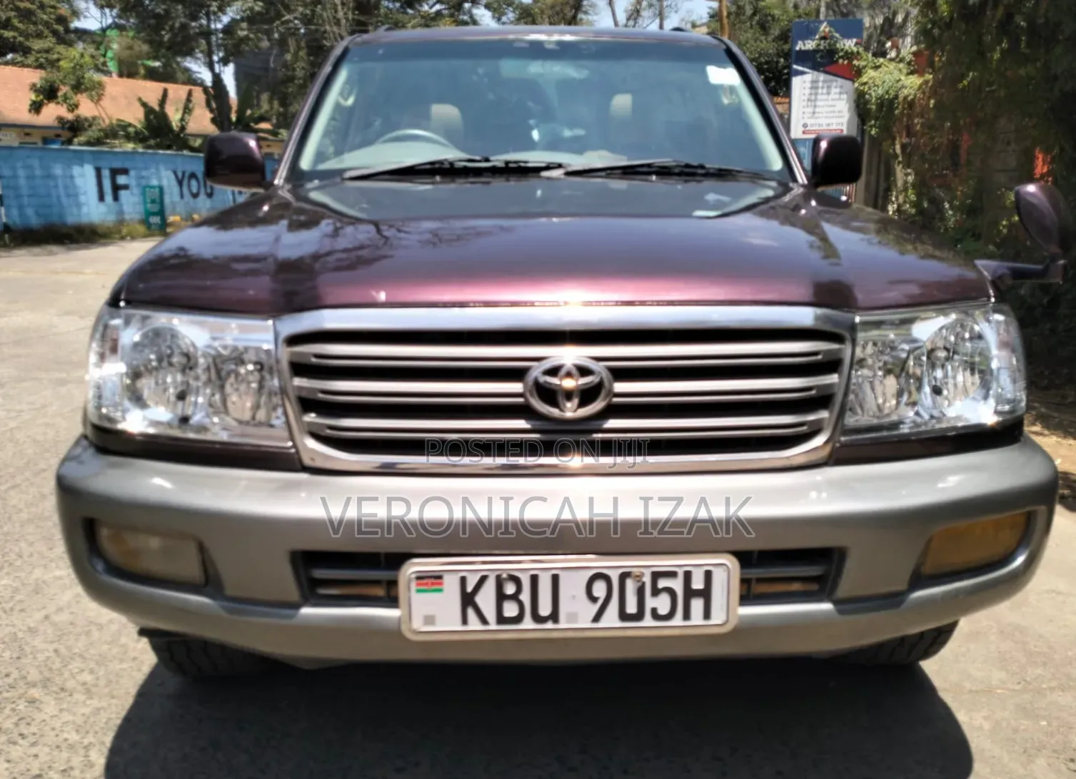 Toyota Land Cruiser 2006 Burgundy