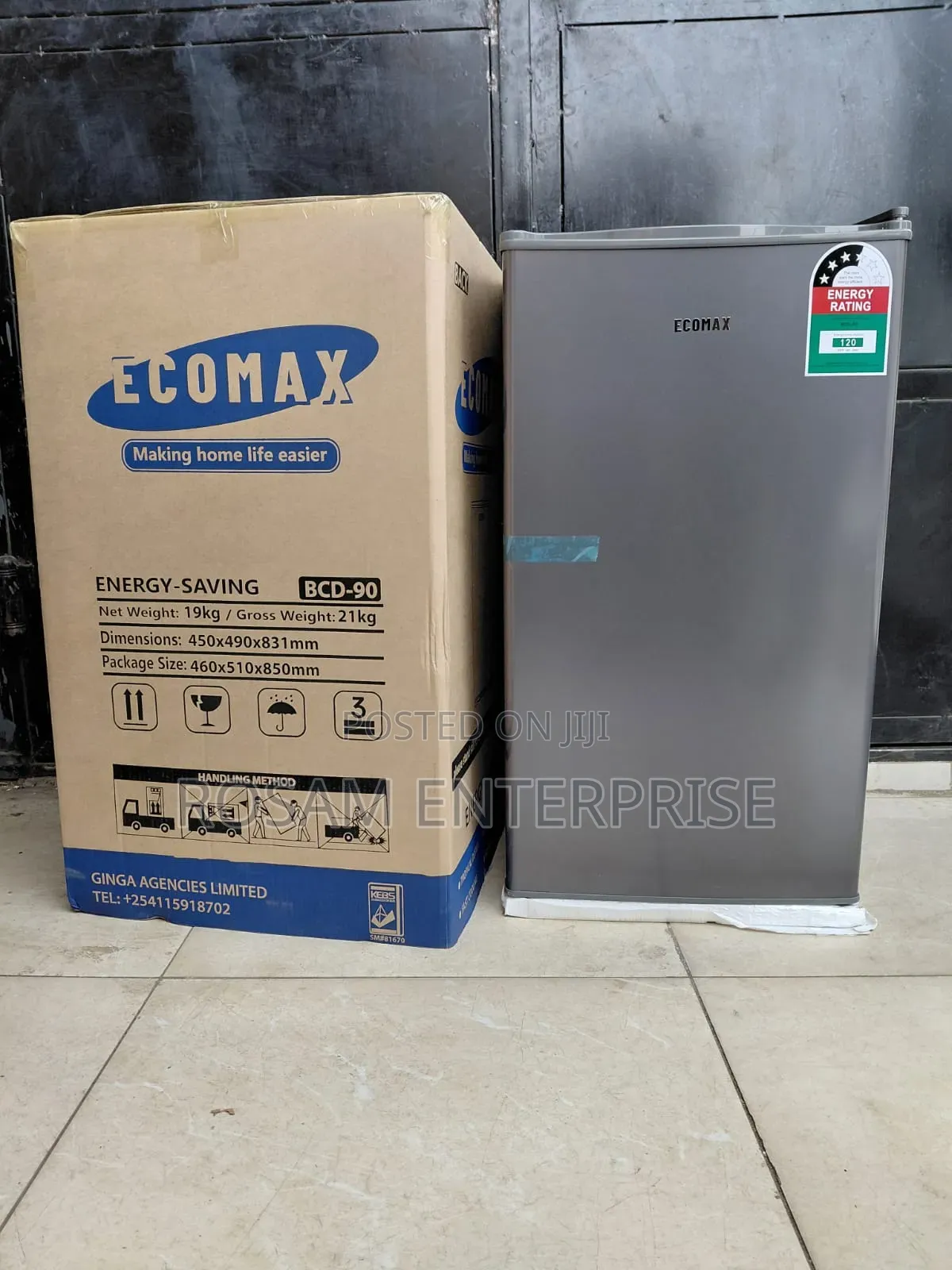 Ecomax Fridge 90L