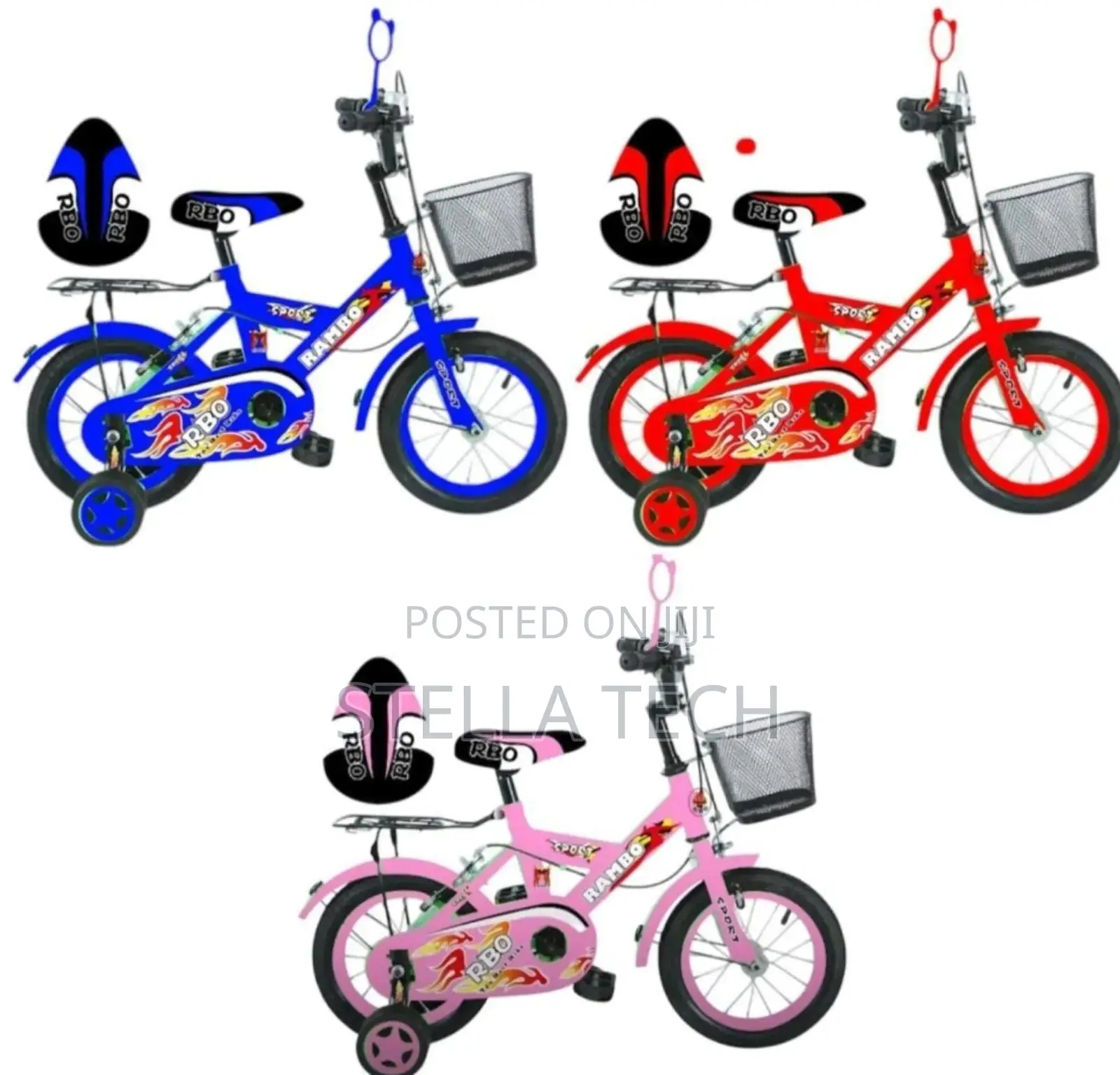 Assembled Kids Bicycles