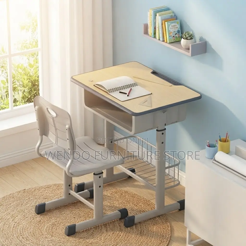 Home Desks; Reclining Height Kids Study Desk Chair Sets