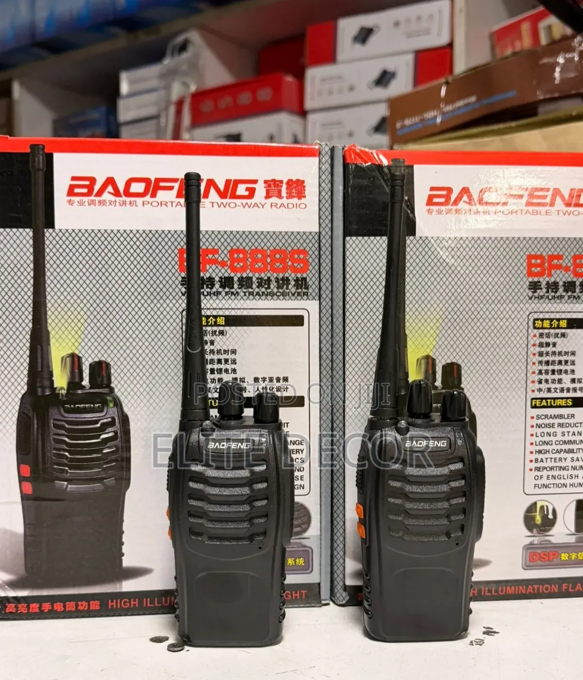 Baofeng 888S Two-Way Radio Walkie Talkie – Long Range Communication