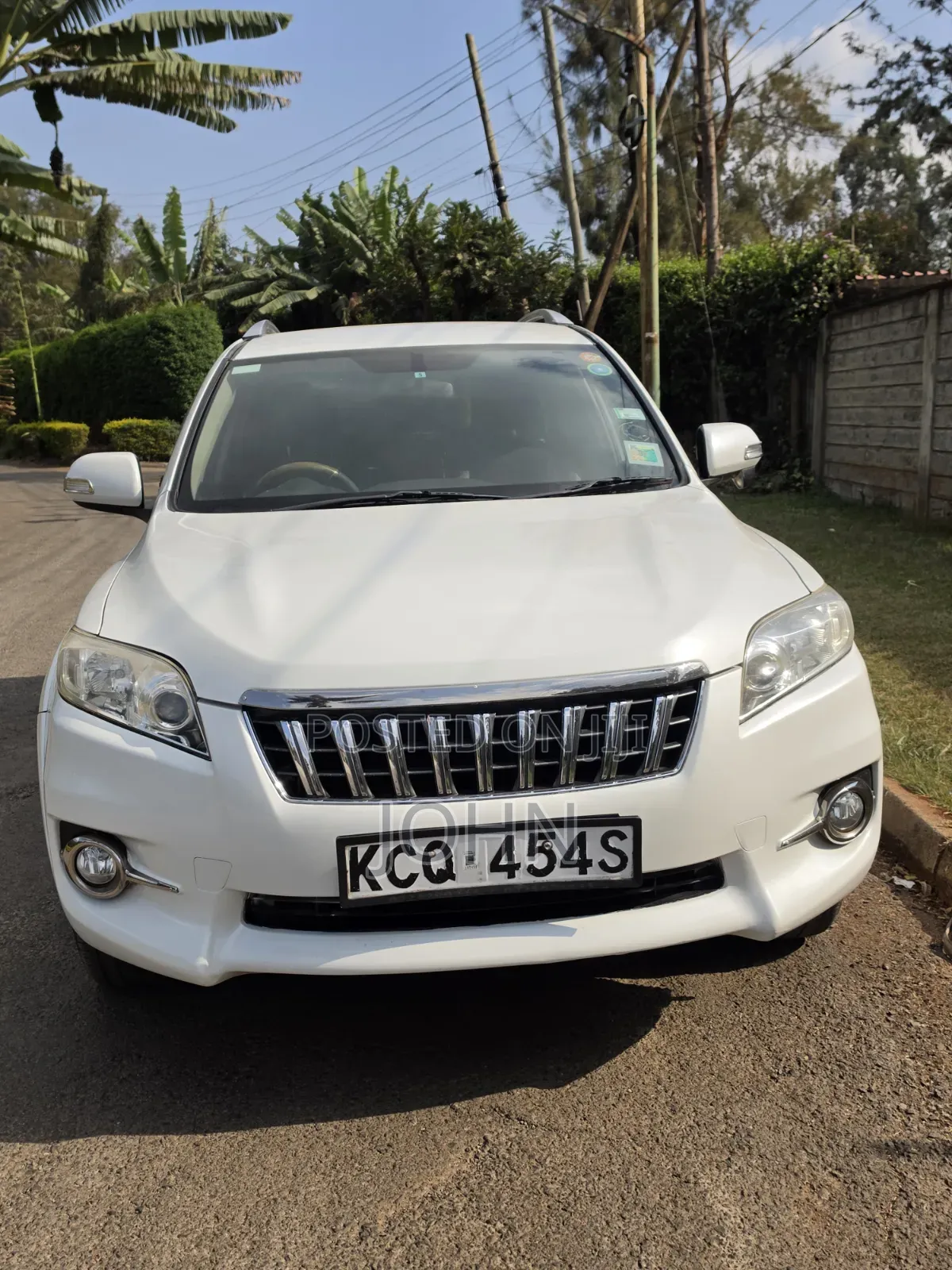 Toyota Vanguard 2013 Pearl