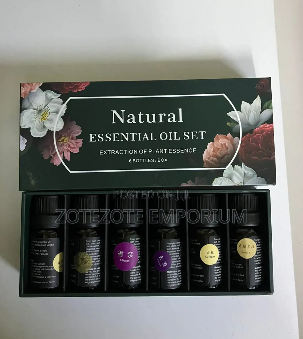 Natural Essential Oils 6 PCS Set